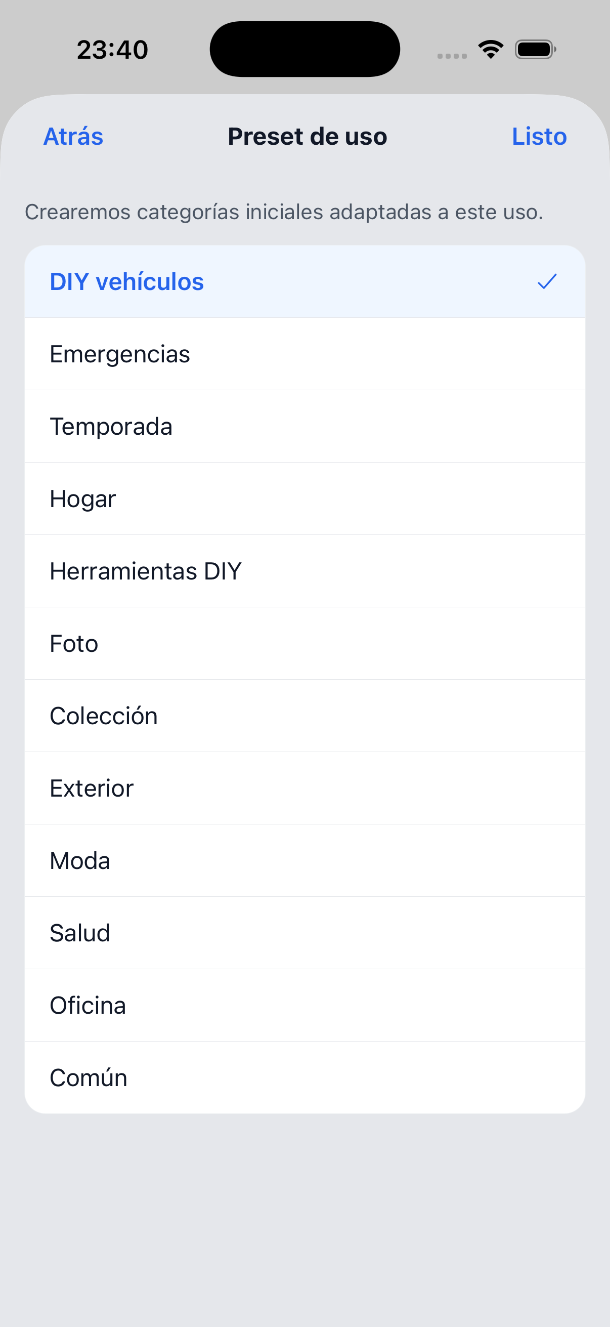 Plantillas de uso de Stokki