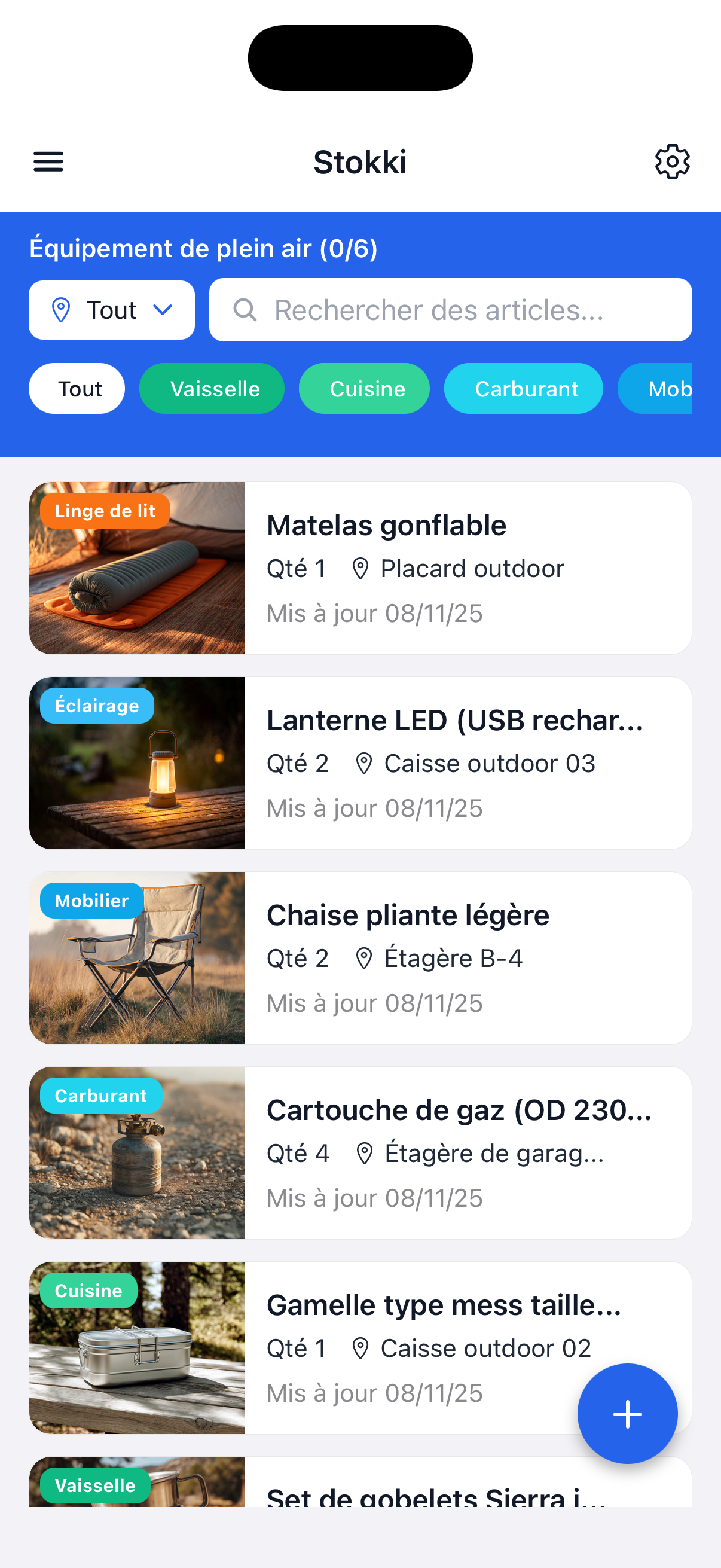 Écran équipement outdoor